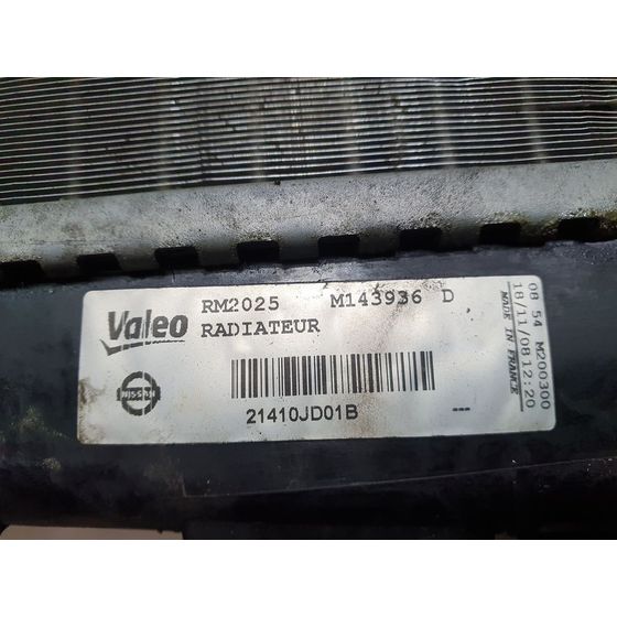 Radiador Agua Para Nissan Qashqai