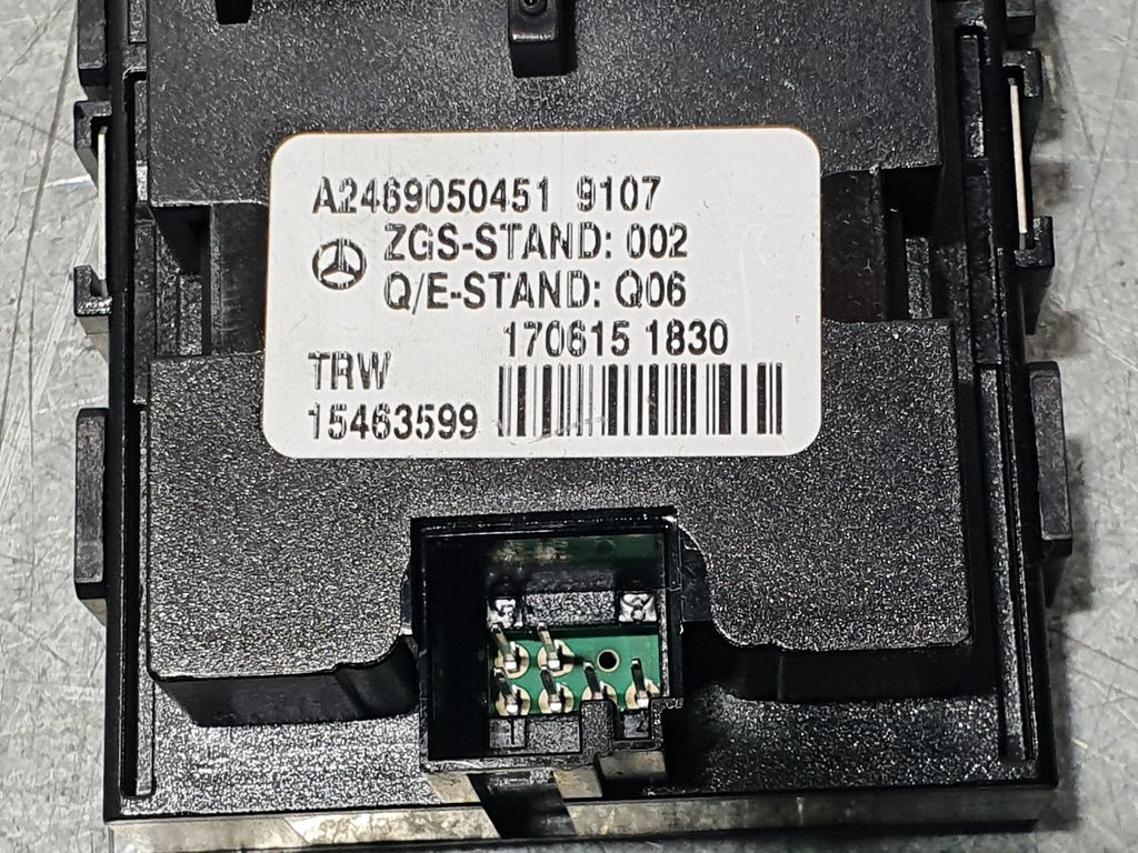 Boton Freno Mano Electrico  Para Mercedes Clase A