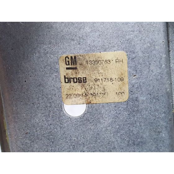 Elevalunas Trasero Derecho Para Opel Astra J Lim.