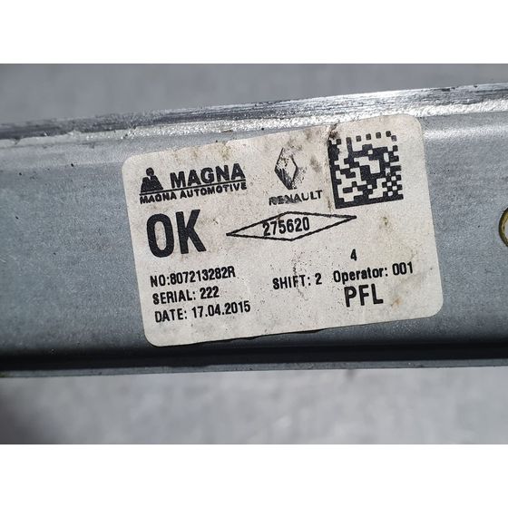 Elevalunas Delantero Izquierdo Para Dacia Sandero