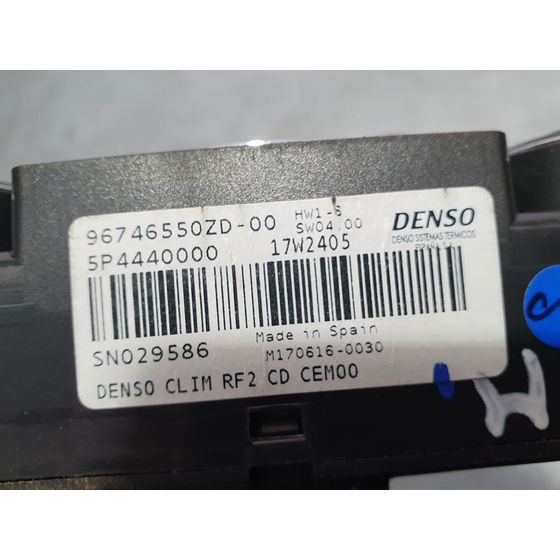 Mando Climatizador Para Citroen C-Elysée