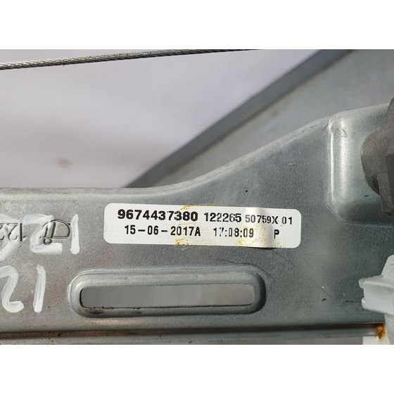 Elevalunas Trasero Izquierdo Para Citroen C-Elysée