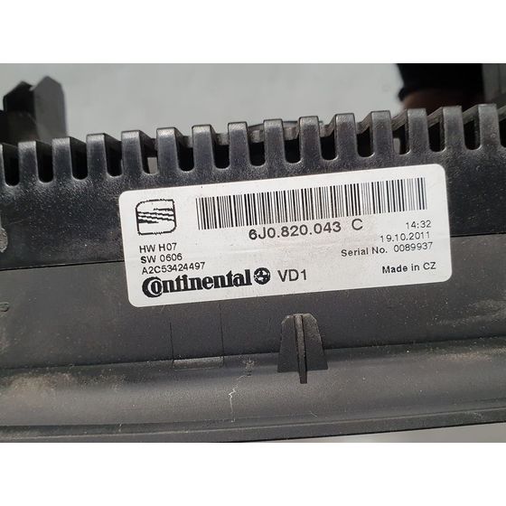 Mando Climatizador Para Seat Ibiza St