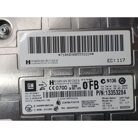 Modulo Electronico Para Opel Astra J Lim.