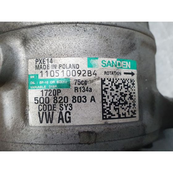 Compresor Aire Acondicionado Para Seat Toledo
