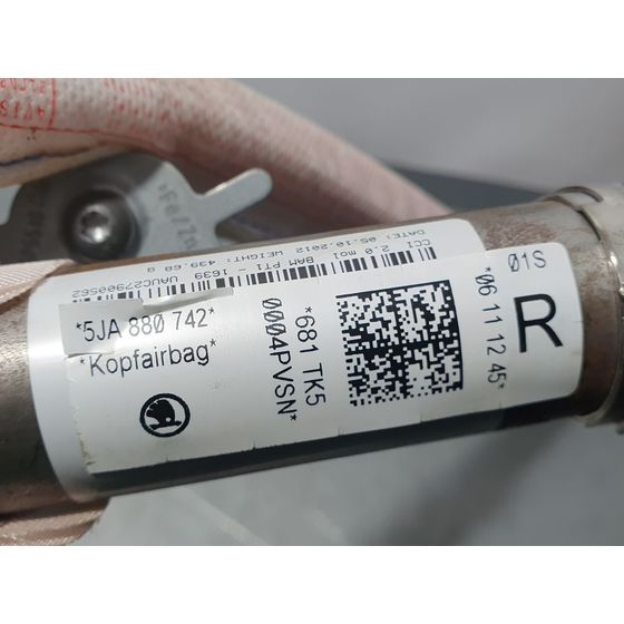 Airbag Cortina Delantero Derecho Para Seat Toledo