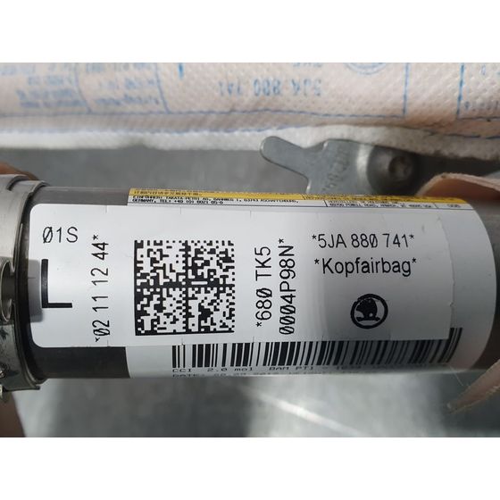 Airbag Cortina Delantero Izquierdo Para Seat Toledo