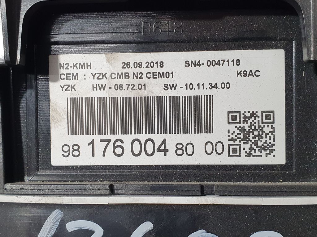 Cuadro Instrumentos Para Citroen Berlingo Furgón
