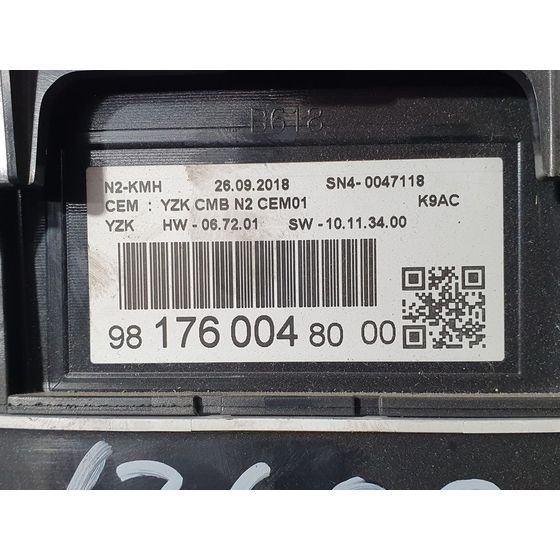 Cuadro Instrumentos Para Citroen Berlingo Furgón