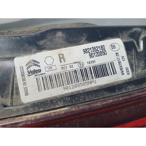 Piloto Trasero Derecho Para Citroen C4 Cactus