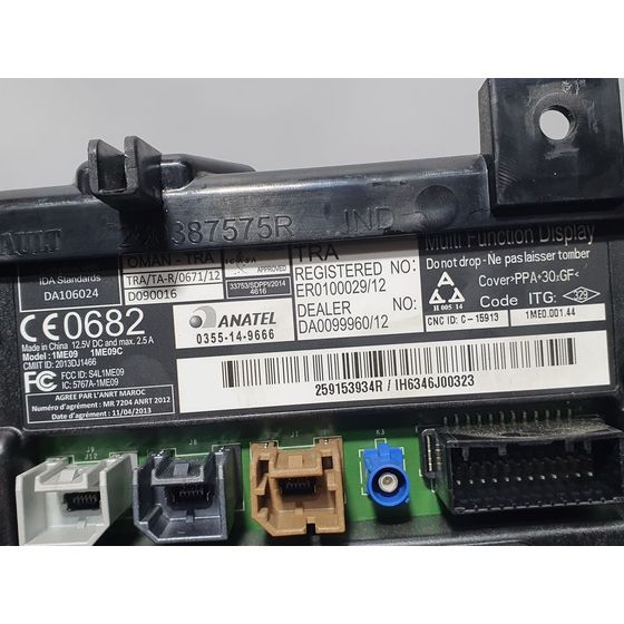 Sistema Navegacion Gps Para Renault Captur