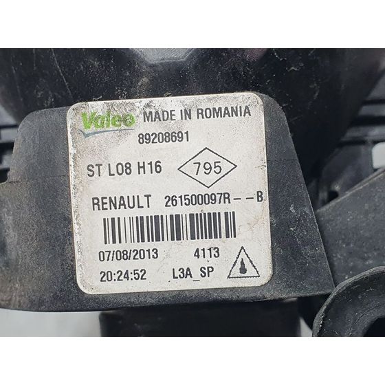 Faro Antiniebla Derecho Para Renault Captur