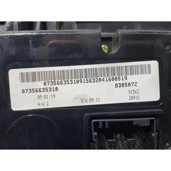Mando Climatizador Para Fiat Tipo Ii  Fam
