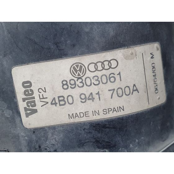 Faro Antiniebla Derecho Para Audi A6 Berlina