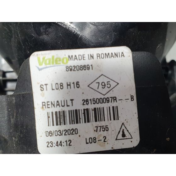 Faro Antiniebla Derecho para Dacia Sandero