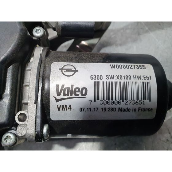 Motor Limpia Delantero Para Opel Zafira Tourer