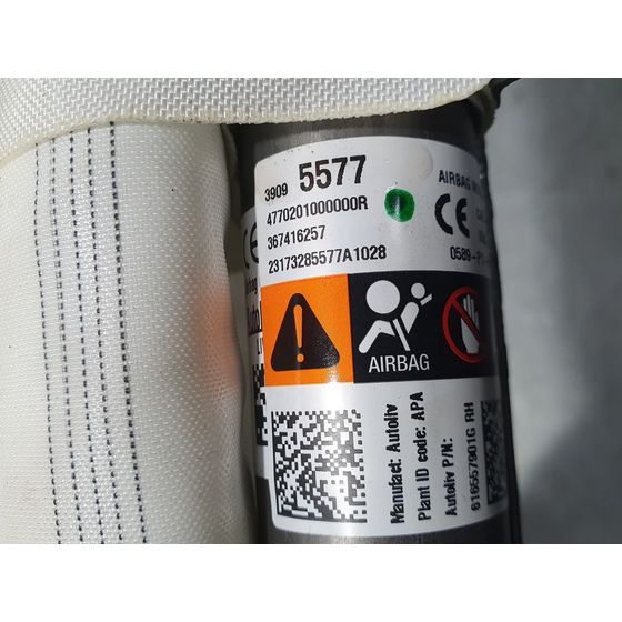Airbag Cortina Delantero Derecho para Opel Zafira Tourer