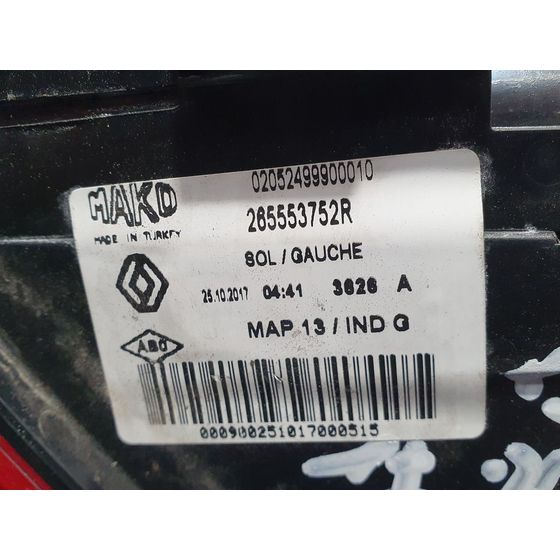 Piloto Trasero Izquierdo Para Renault Clio Iv