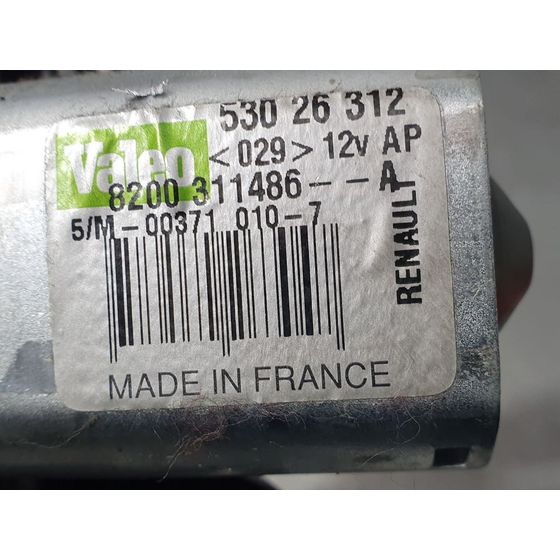 Motor Limpia Trasero Para Renault Clio Iii