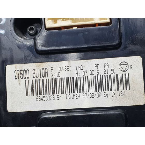 Mando Climatizador Para Nissan Note