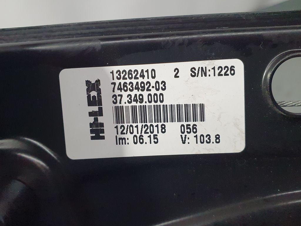 Elevalunas Trasero Derecho Para Bmw Serie X1