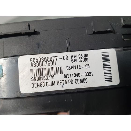 Mando Climatizador Para Citroen C4 Picasso