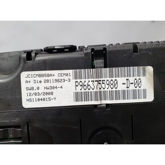Cuadro Instrumentos Para Citroen C4 Picasso