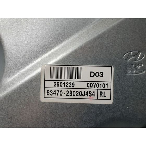 Elevalunas Trasero Izquierdo Para Hyundai Santa Fe