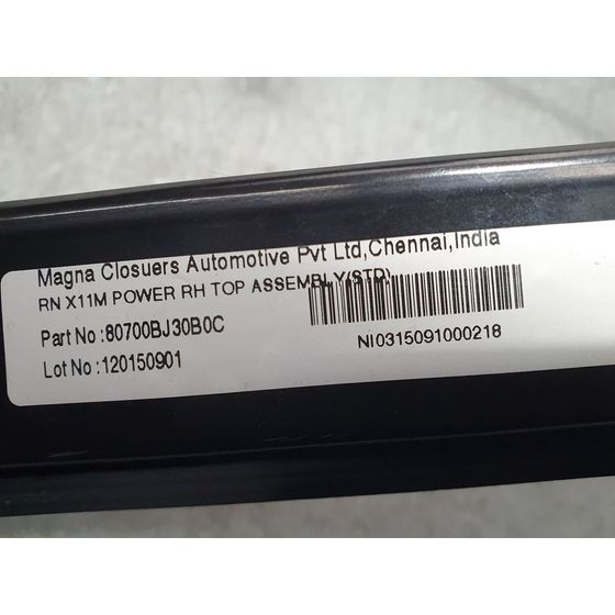 Elevalunas Delantero Derecho Para Nissan Nv 200