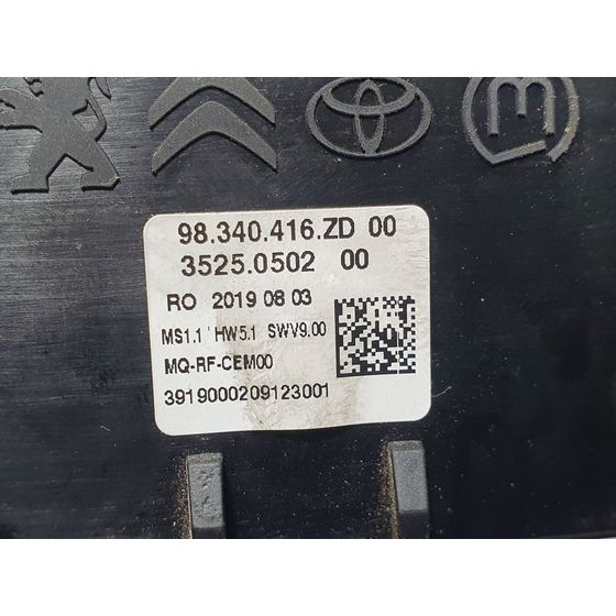 Mando Climatizador Para Citroen Jumpy Fugón