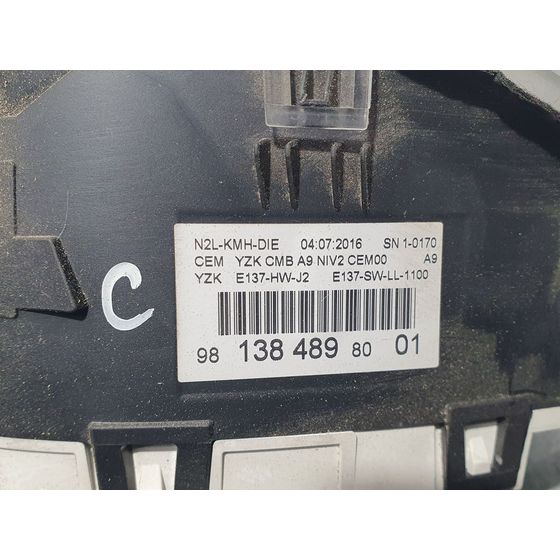 Cuadro Instrumentos Para Peugeot 208