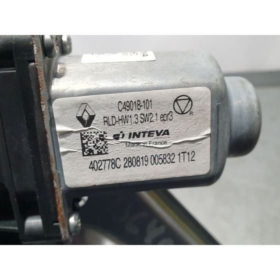 Elevalunas Trasero Izquierdo Para Renault Megane Iv Berlina 5P