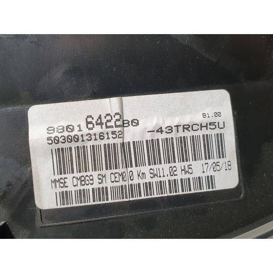 Cuadro Instrumentos Para Peugeot Partner Kasten