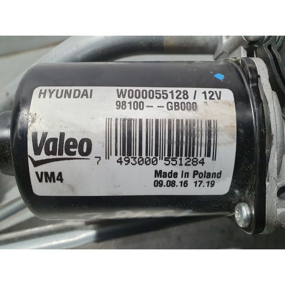 Motor Limpia Delantero para Hyundai I20