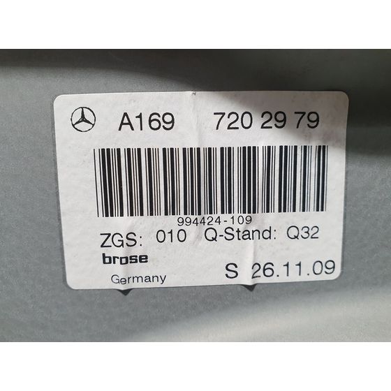 Elevalunas Delantero Izquierdo Para Mercedes Clase B