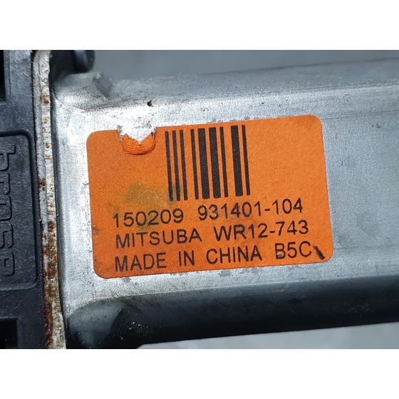Motor Elevalunas Delantero Derecho Para Jeep Cherokee