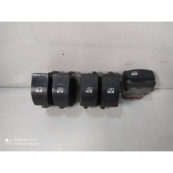 Mando Elevalunas Delantero Izquierdo Para Renault Megane Ii Familiar