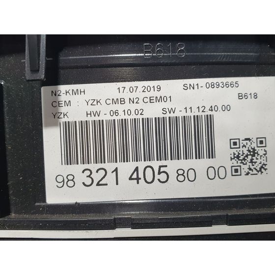 Cuadro Instrumentos Para Citroen C3