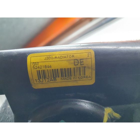 Radiador Agua Para Chevrolet Cruze