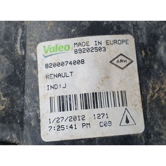 Faro Antiniebla Izquierdo Para Dacia Sandero