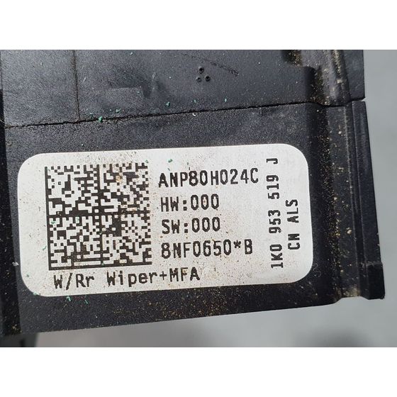 Mando Limpia para Volkswagen Golf Vi (5K1)