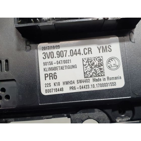 Mando Climatizador Para Skoda Superb