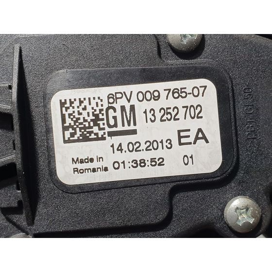Potenciometro Pedal Para Opel Astra J Lim. 4Türig