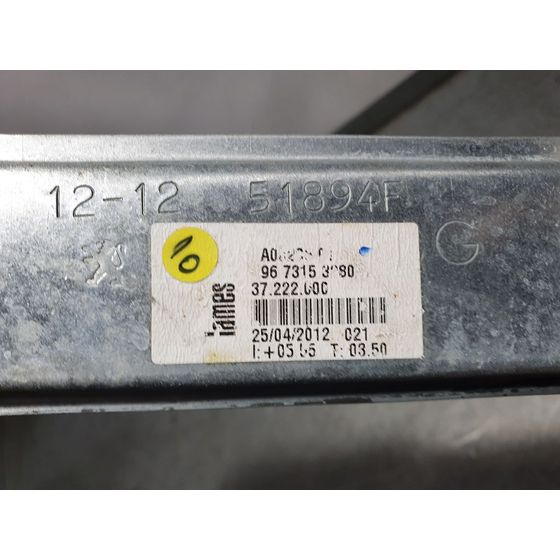 Elevalunas Delantero Izquierdo Para Peugeot 208