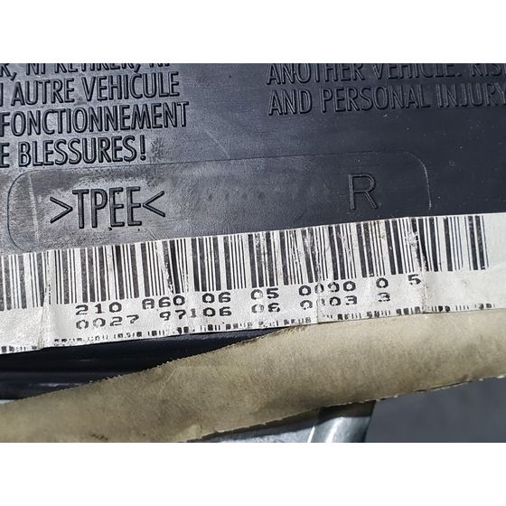 Airbag Lateral Delantero Derecho Para Mercedes Clase E Berlina Diesel