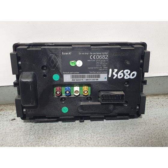 Sistema Navegacion Gps Para Renault Megane Iii Berlina 5 P
