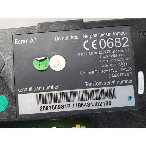 Sistema Navegacion Gps Para Renault Megane Iii Berlina 5 P