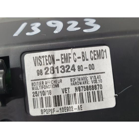 Pantalla Multifuncion Para Citroen Jumpy Fugón