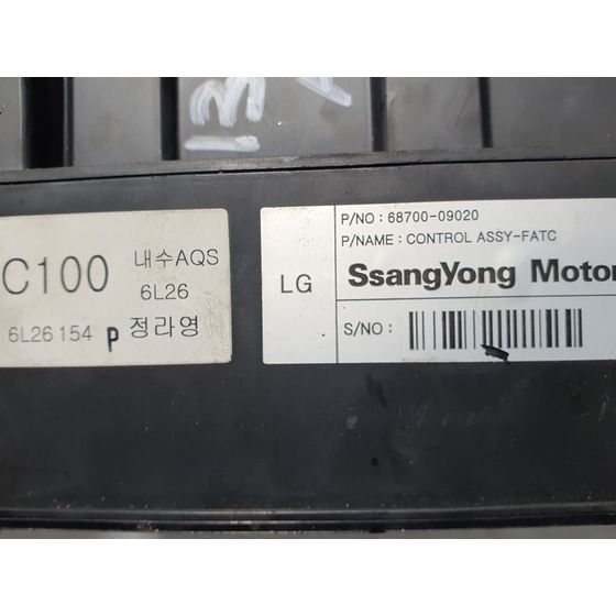 Mando Climatizador Para Ssangyong Actyon