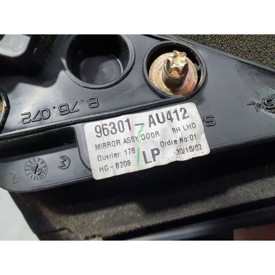 Retrovisor Derecho Para Nissan Primera Berlina